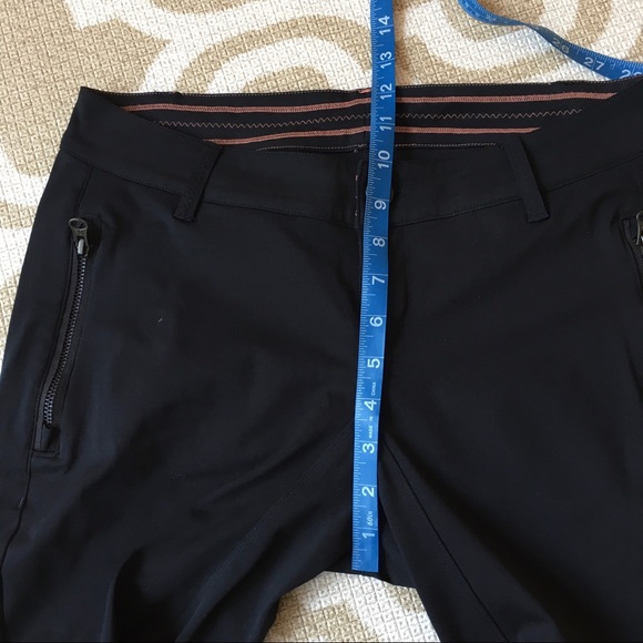 lululemon black button top pants - Picture 4 of 7